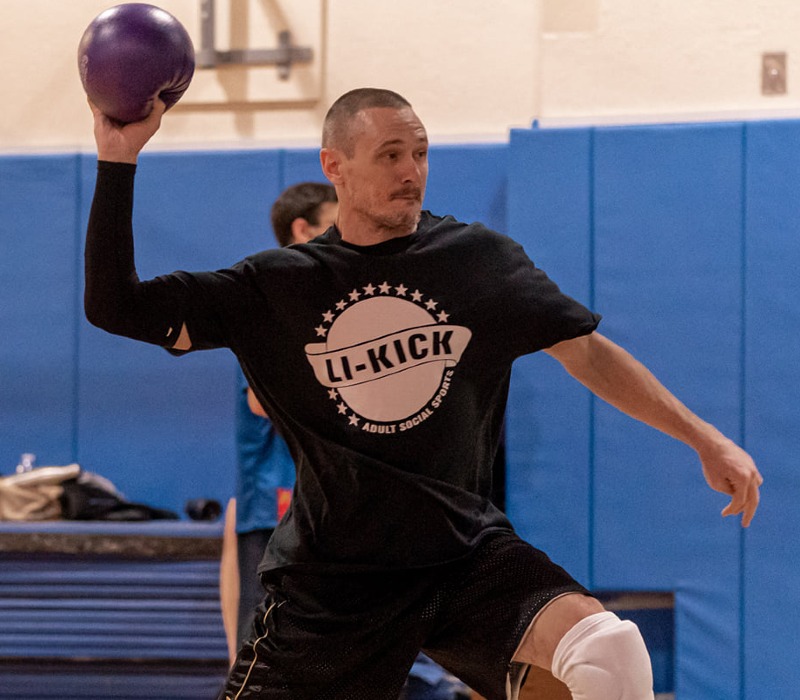 Pros & Joes Dodgeball Tournament LI Kick