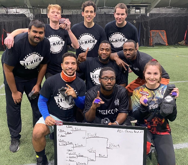 Dodgeball Draft Style Pickup LI Kick