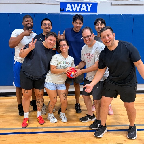 We thought this was kickball