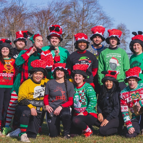 Santa Down the Chimney